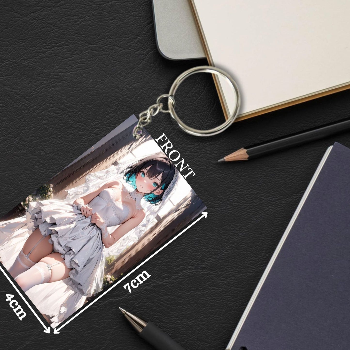 HENTAI Anime Unique Style 4 pcs Combo Keychain