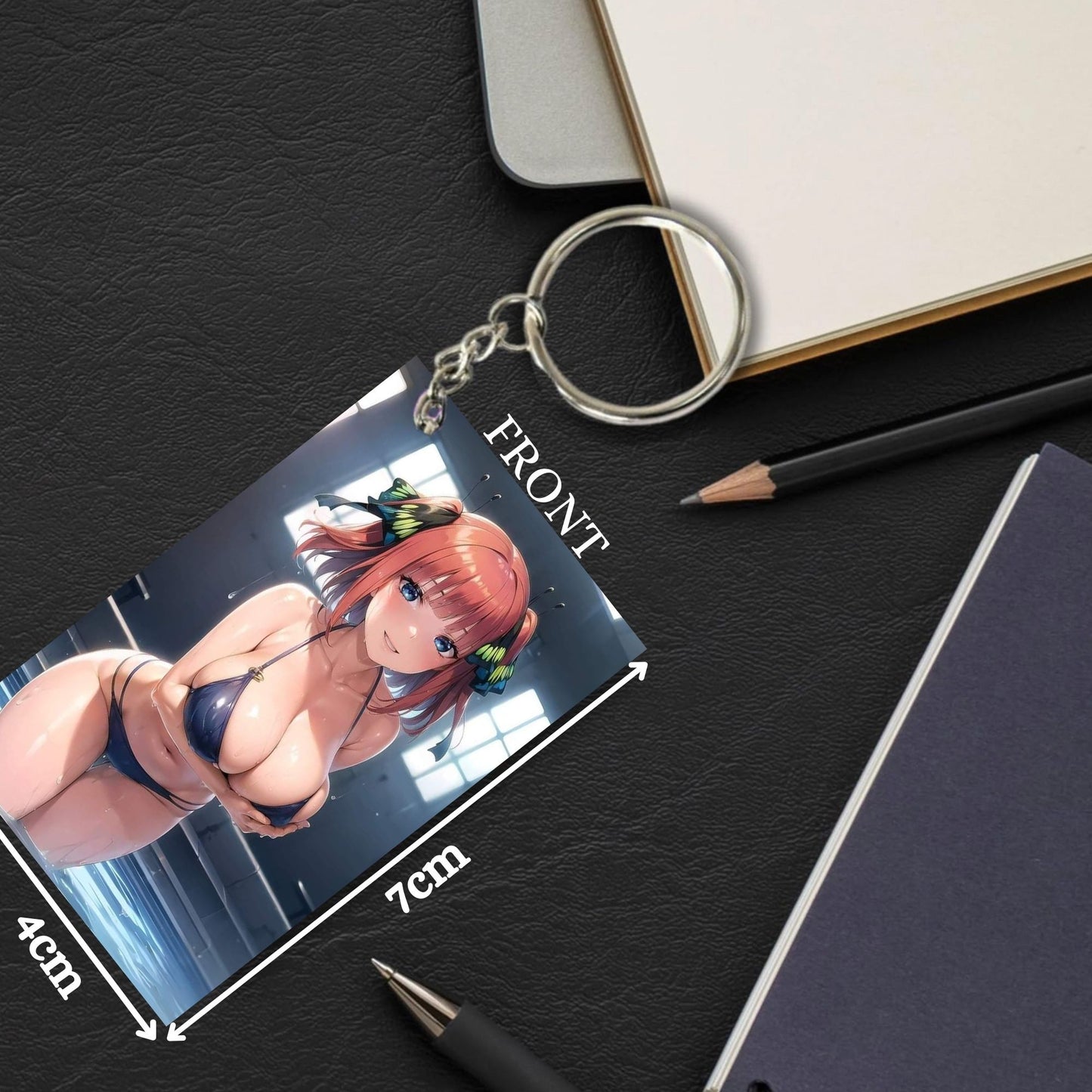 HENTAI Anime Unique Style 4 pcs Combo Keychain