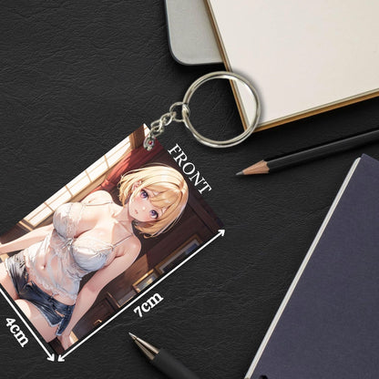 HENTAI Anime Unique Style 4 pcs Combo Keychain