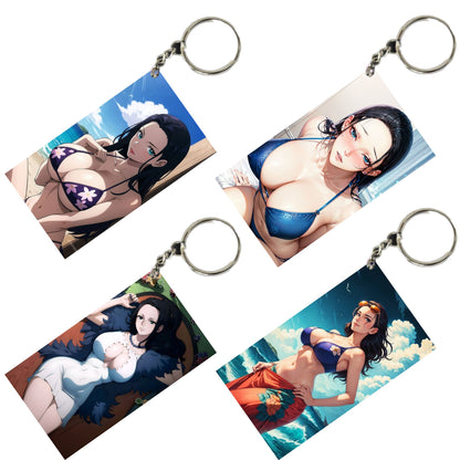 HENTAI Anime Unique Style 4 pcs Combo Keychain