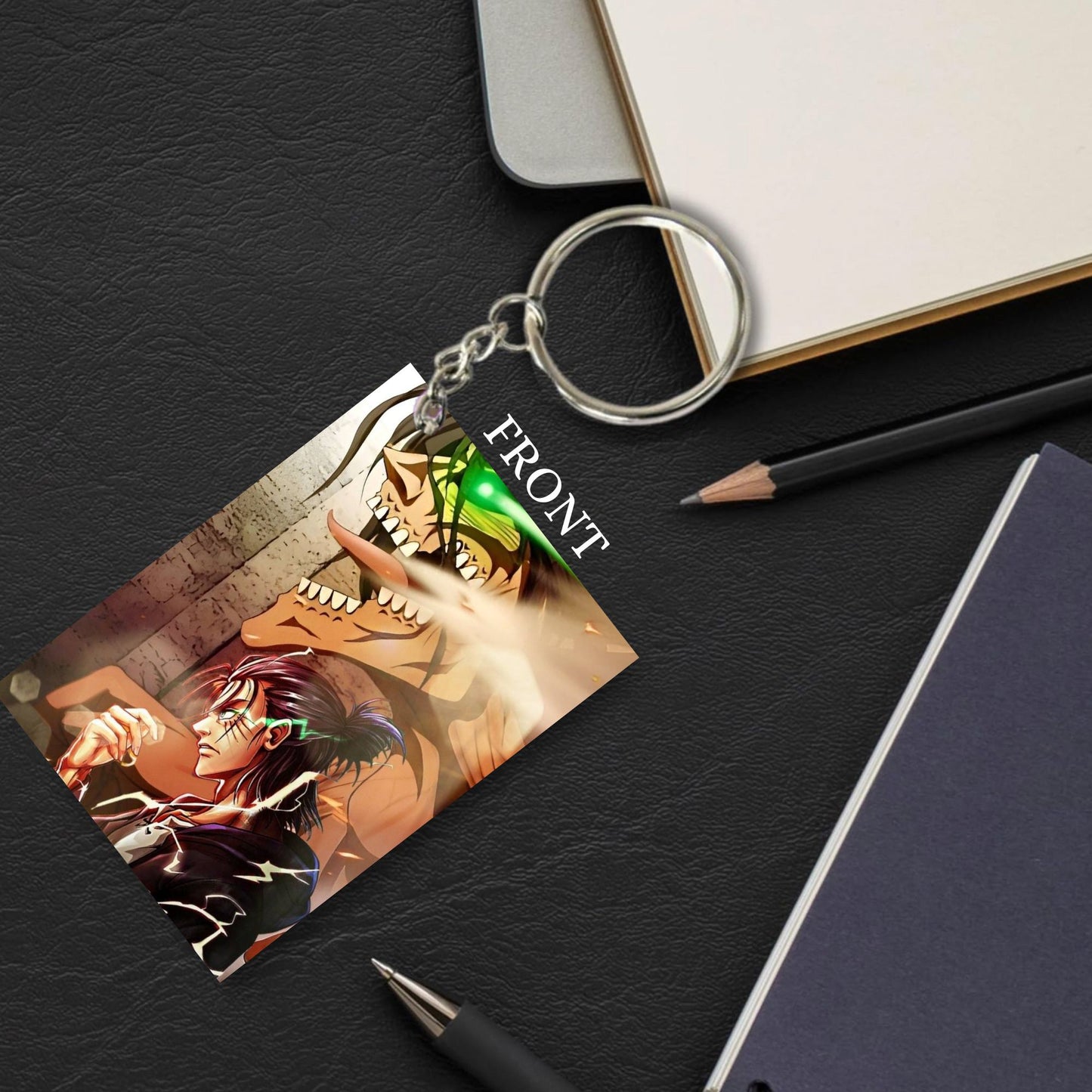 ATTACK ON TITAN Anime Unique Style 4 pcs Combo Keychain