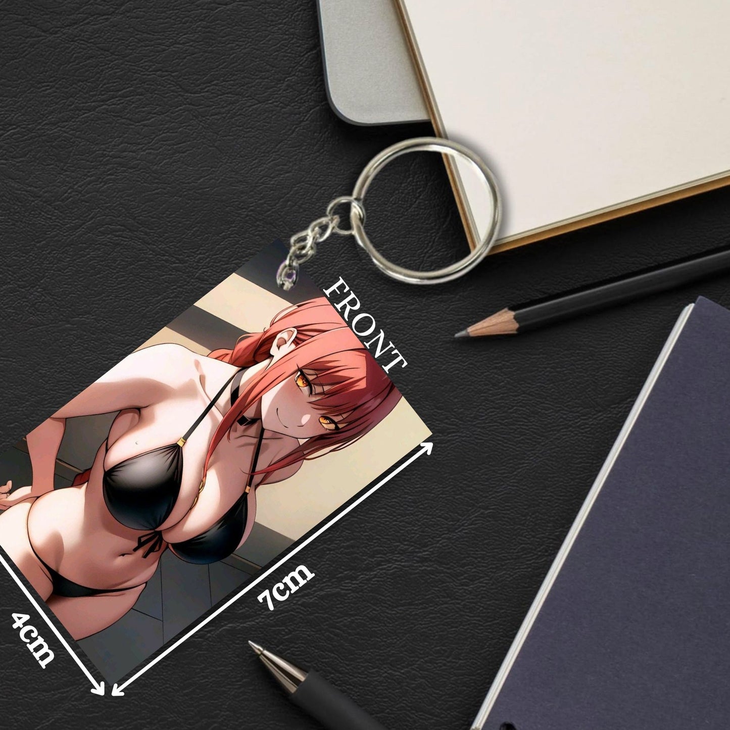 HENTAI Anime Unique Style 4 pcs Combo Keychain