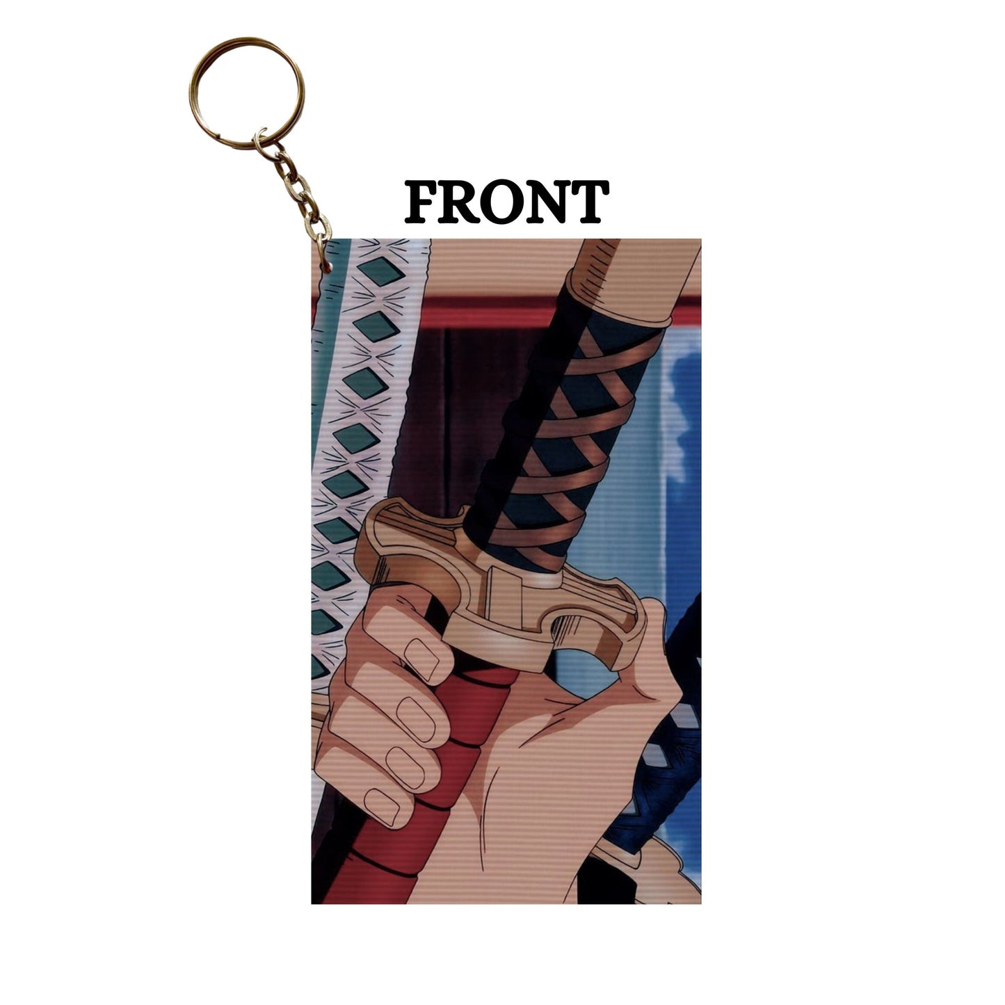 One Piece ZORO Anime Keychain