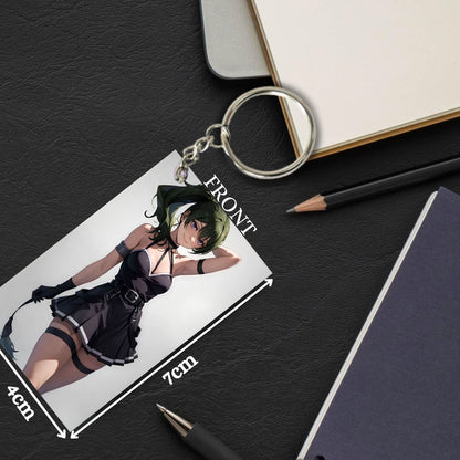 HENTAI Anime Unique Style 4 pcs Combo Keychain