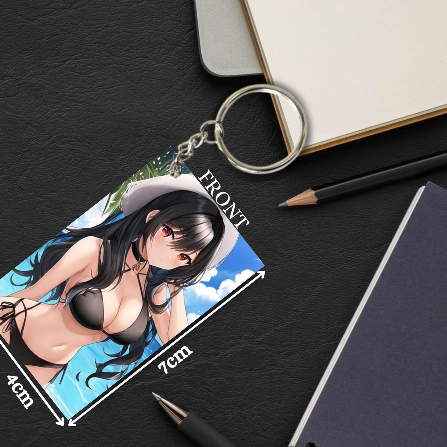 HENTAI Anime Unique Style 4 pcs Combo Keychain