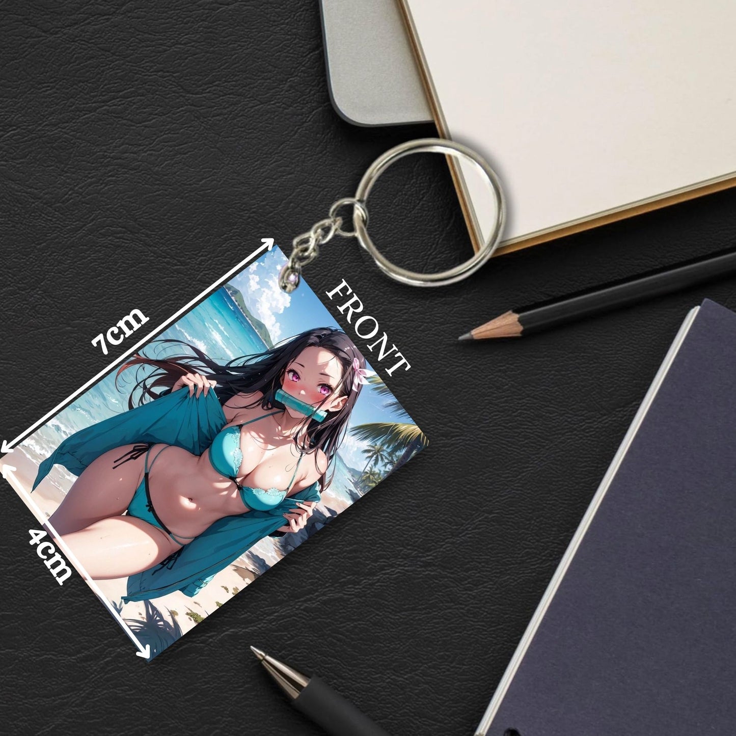 HENTAI Anime Unique Style 4 pcs Combo Keychain