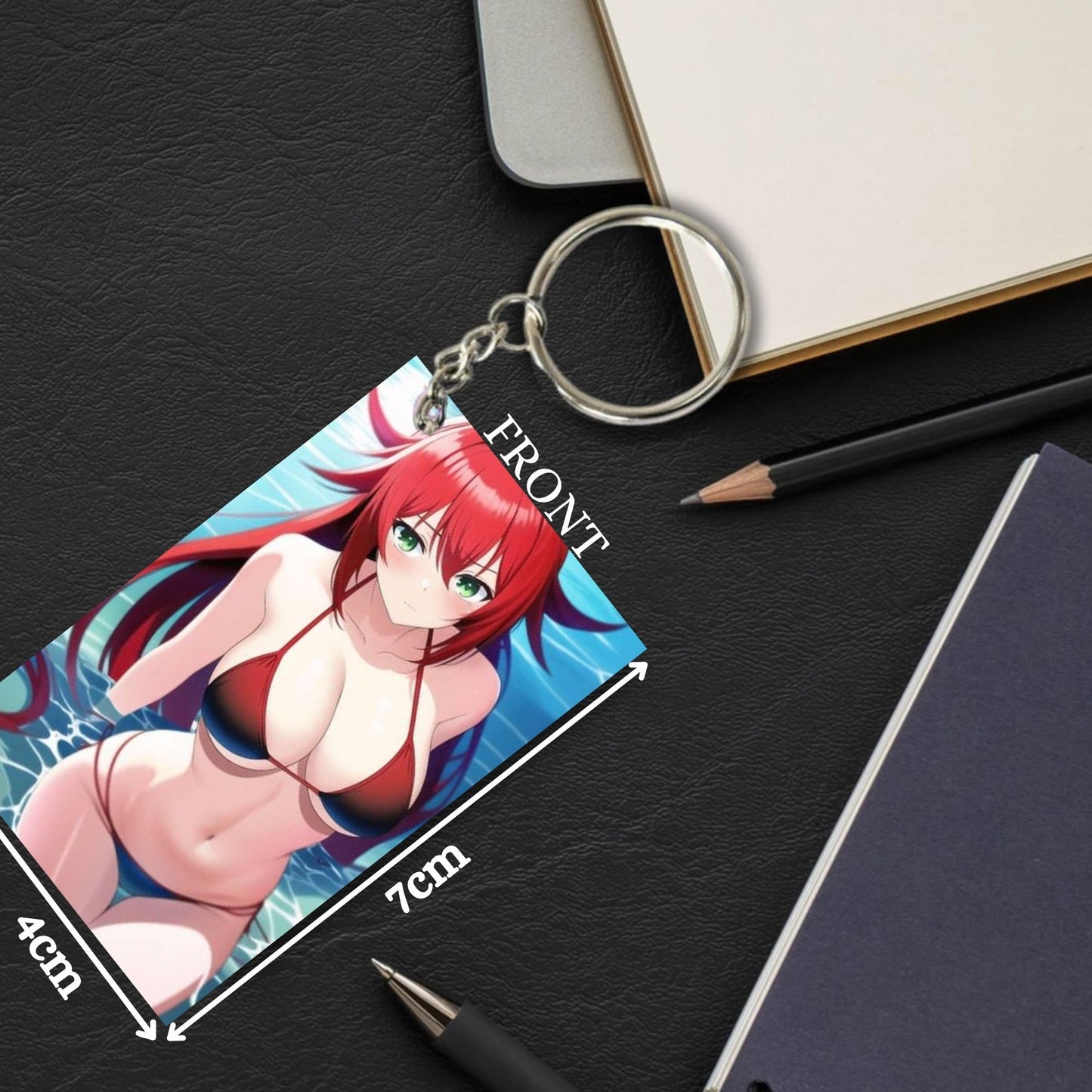 HENTAI Anime Unique Style 4 pcs Combo Keychain