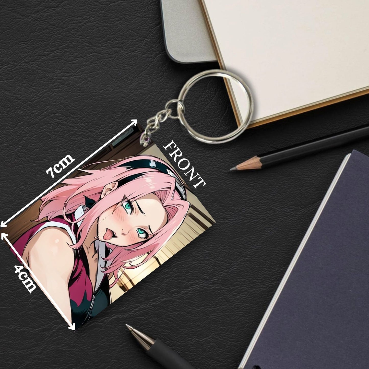 HENTAI Anime Unique Style 4 pcs Combo Keychain