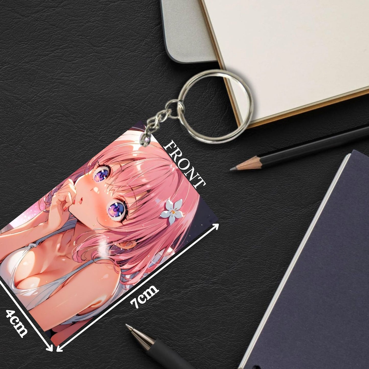 HENTAI Anime Unique Style 4 pcs Combo Keychain