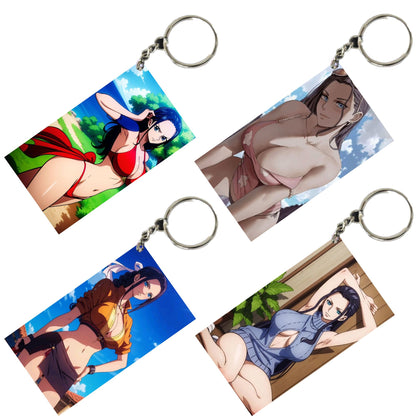 HENTAI Anime Unique Style 4 pcs Combo Keychain