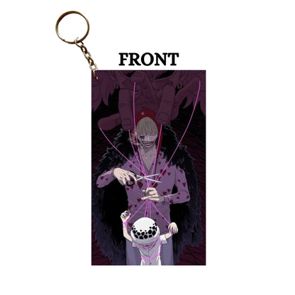 One Piece ROSINANTE SAVED LAW Anime Keychain