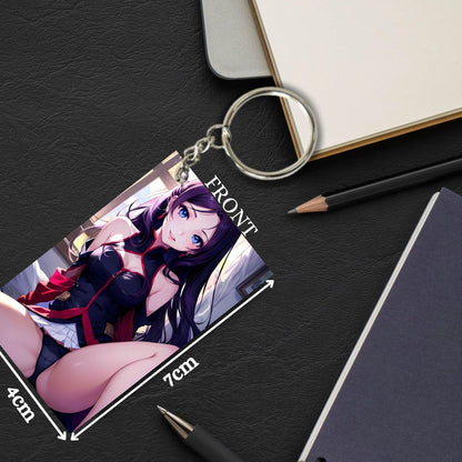 HENTAI Anime Unique Style 4 pcs Combo Keychain