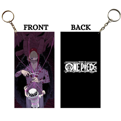 One Piece ROSINANTE SAVED LAW Anime Keychain