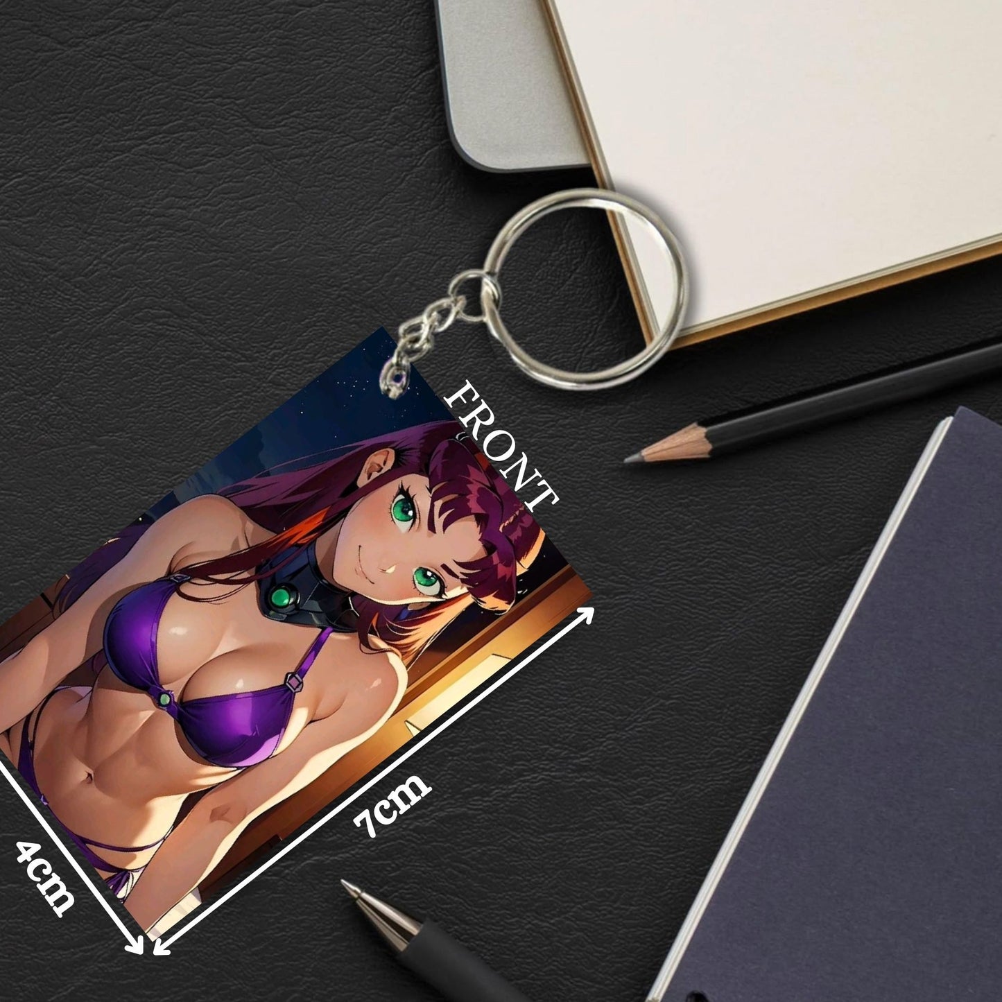 HENTAI Anime Unique Style 4 pcs Combo Keychain