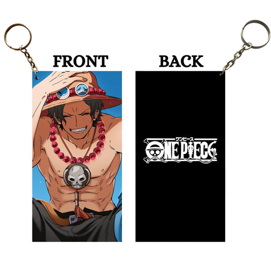 One Piece ACE Anime Keychain