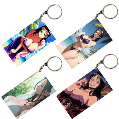 HENTAI Anime Unique Style 4 pcs Combo Keychain