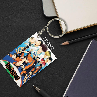 HAIKYU Anime Unique Style 4 pcs Combo Keychain