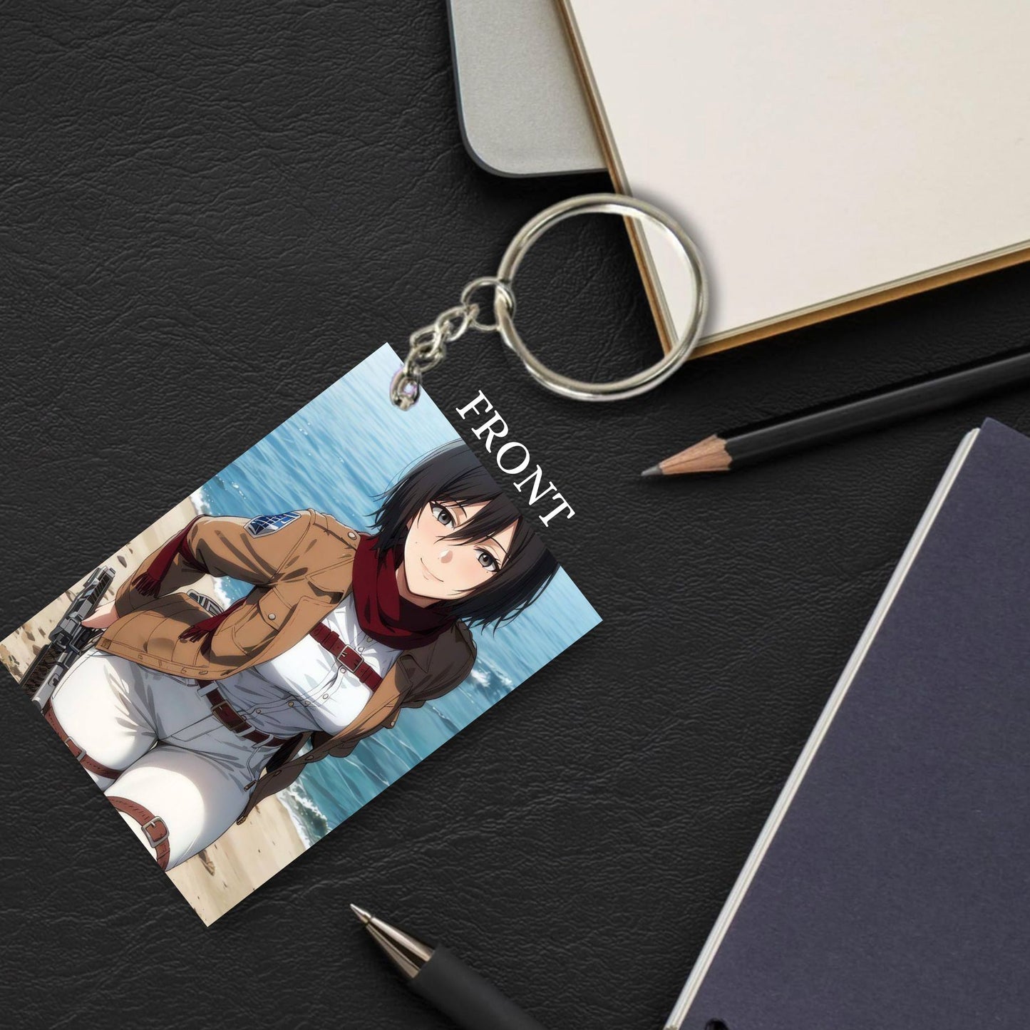 ATTACK ON TITAN Anime Unique Style 4 pcs Combo Keychain