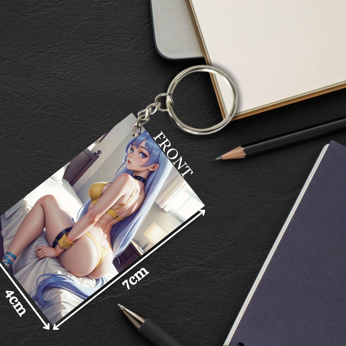 HENTAI Anime Unique Style 4 pcs Combo Keychain