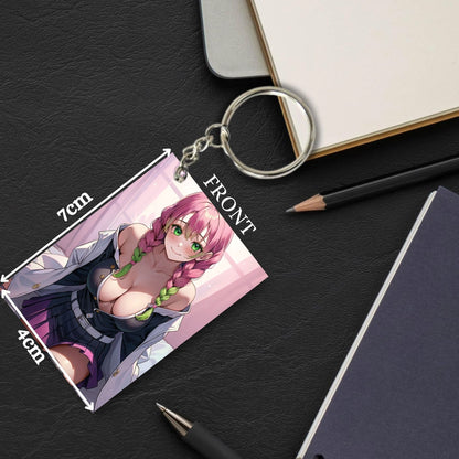 HENTAI Anime Unique Style 4 pcs Combo Keychain