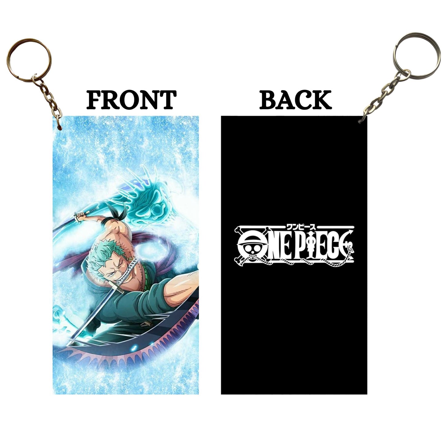 One Piece ZORO Anime Keychain