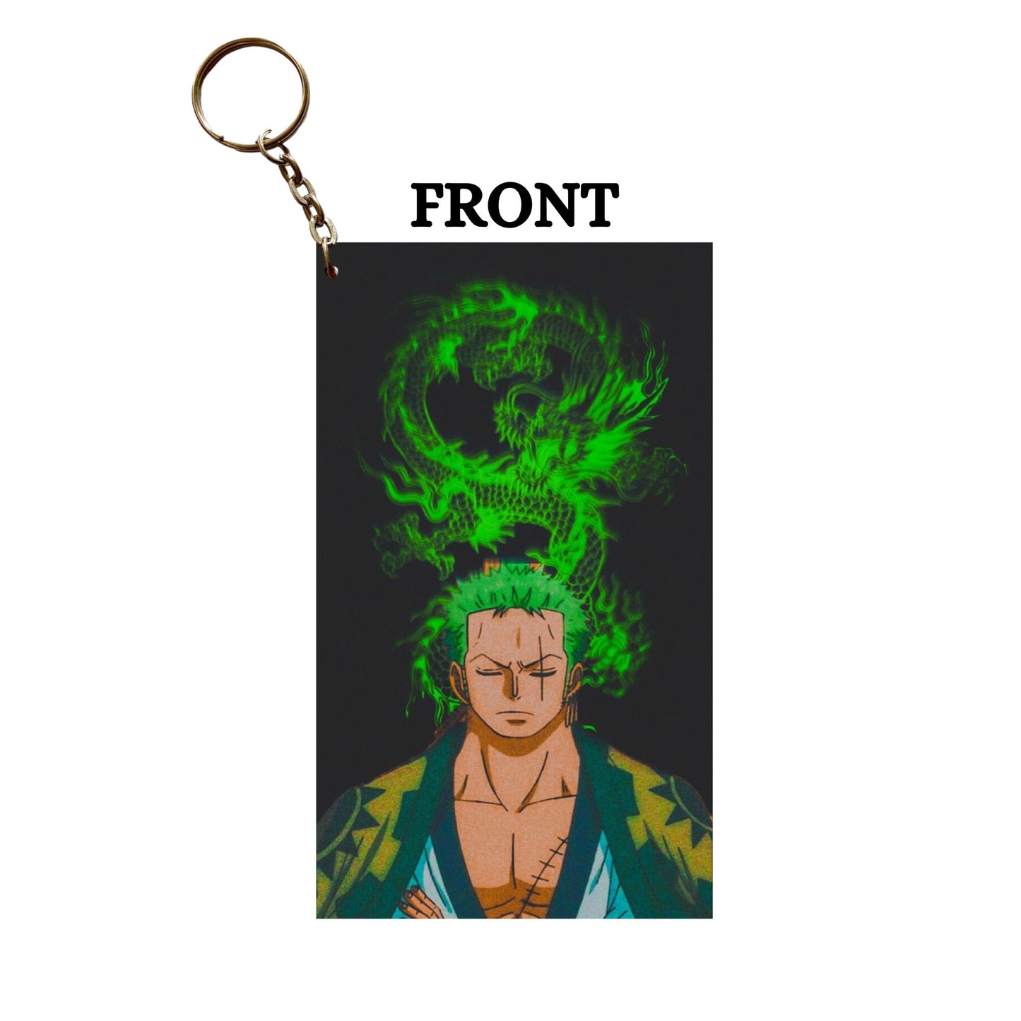 One Piece ZORO Anime Keychain