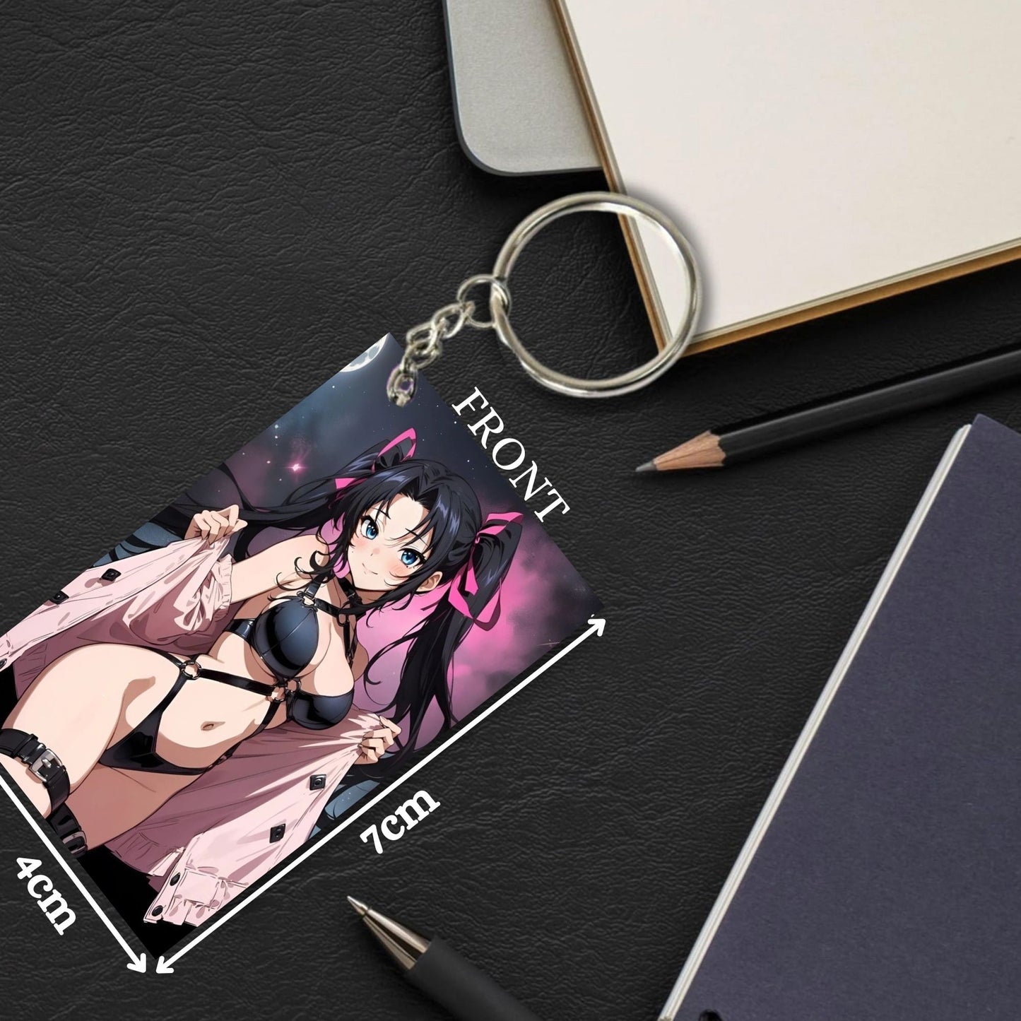 HENTAI Anime Unique Style 4 pcs Combo Keychain