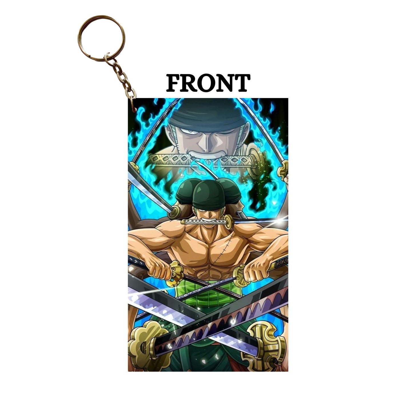 ONE PIECE ZORO Anime Keychain