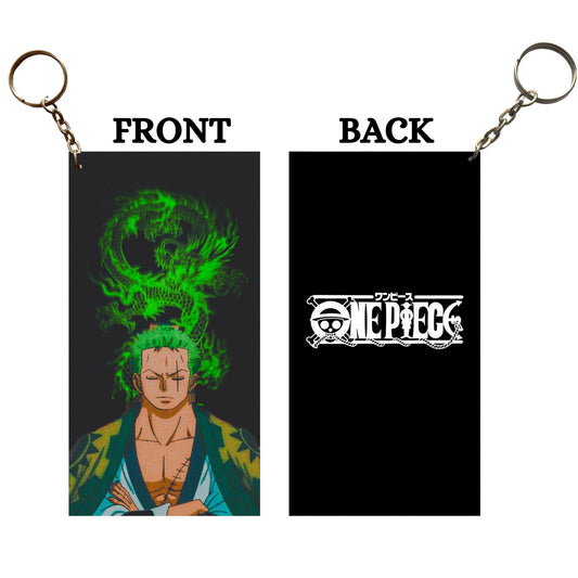 One Piece ZORO Anime Keychain