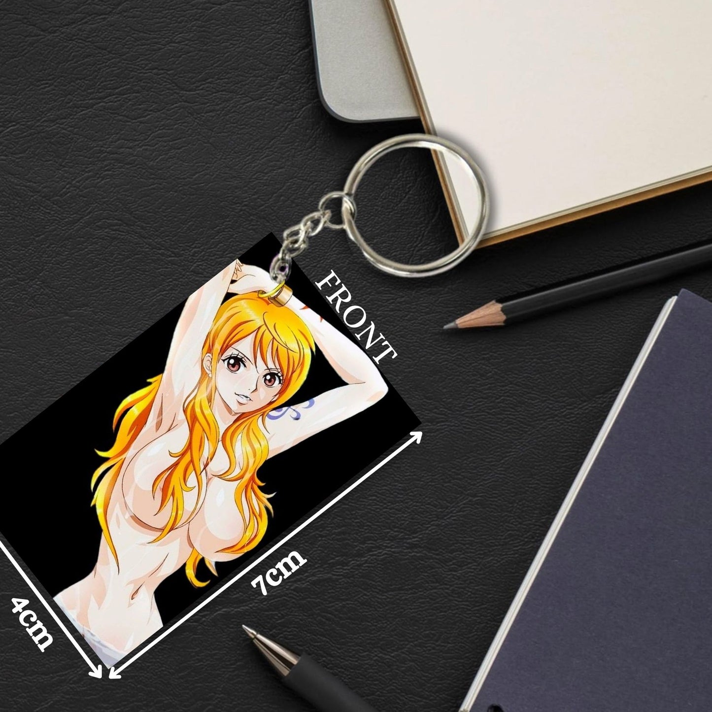 HENTAI Anime Unique Style 4 pcs Combo Keychain