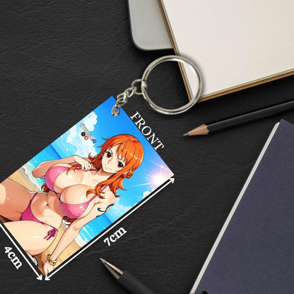 HENTAI Anime Unique Style 4 pcs Combo Keychain