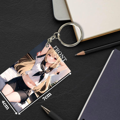 HENTAI Anime Unique Style 4 pcs Combo Keychain