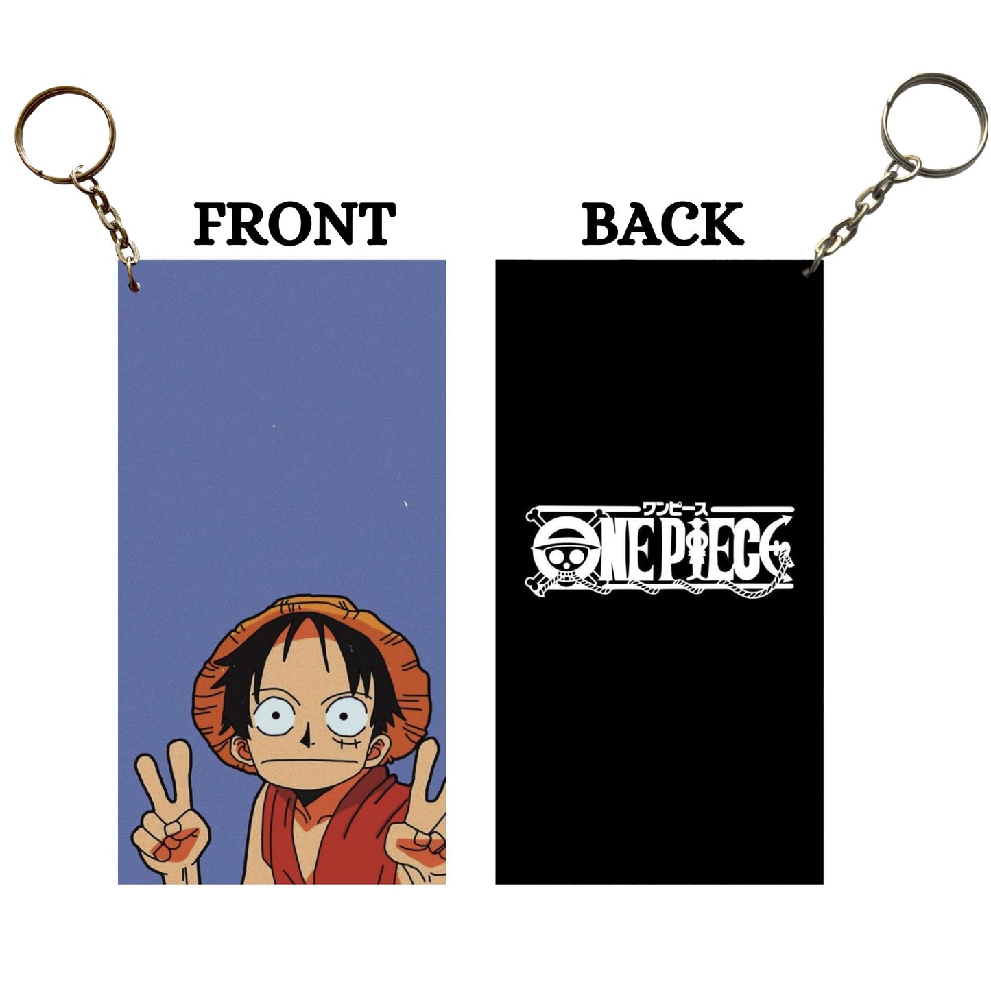 One Piece LUFFY Anime Keychain