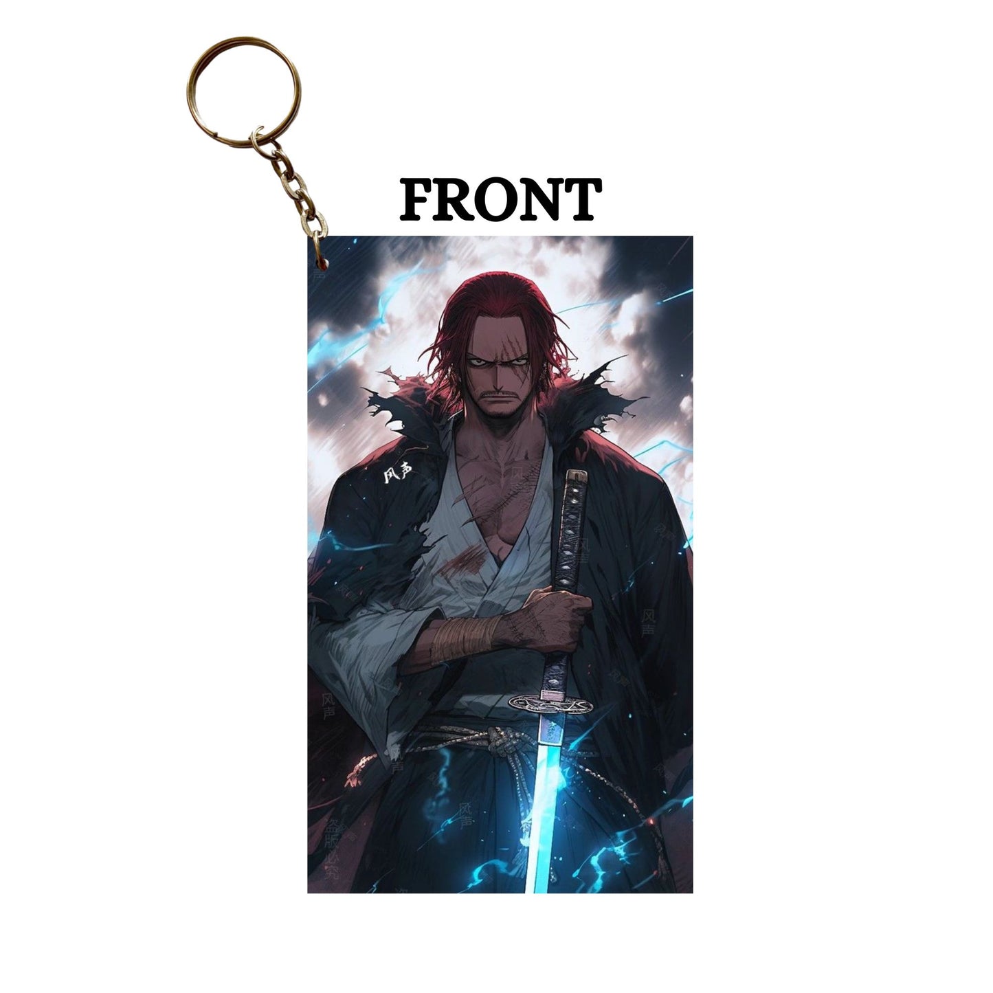 One Piece SHANKS Anime Keychain