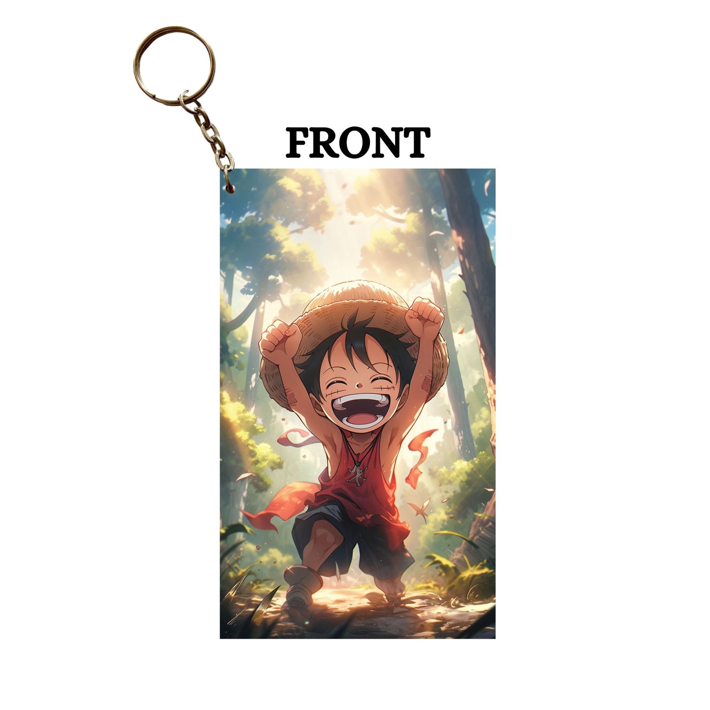 ONE PIECE LUFFY Anime Keychain