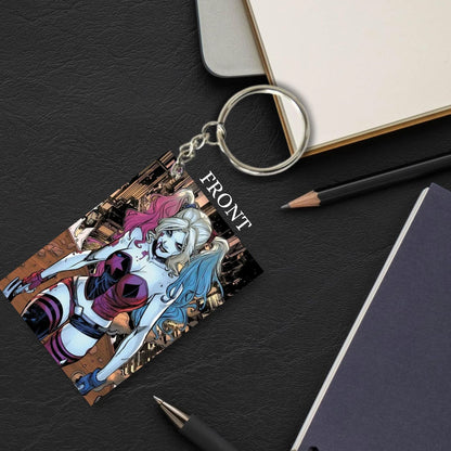 DC Unique Style 4 pcs Combo Keychain