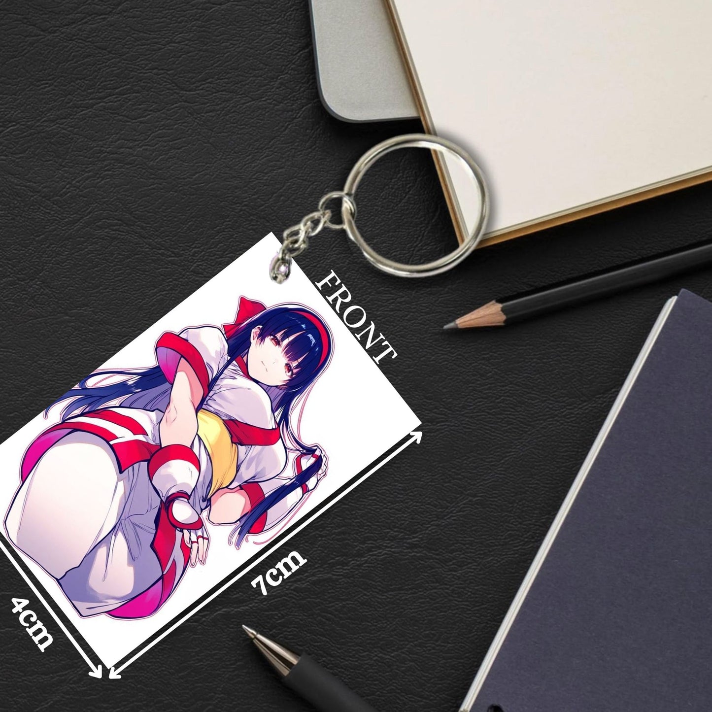 HENTAI Anime Unique Style 4 pcs Combo Keychain