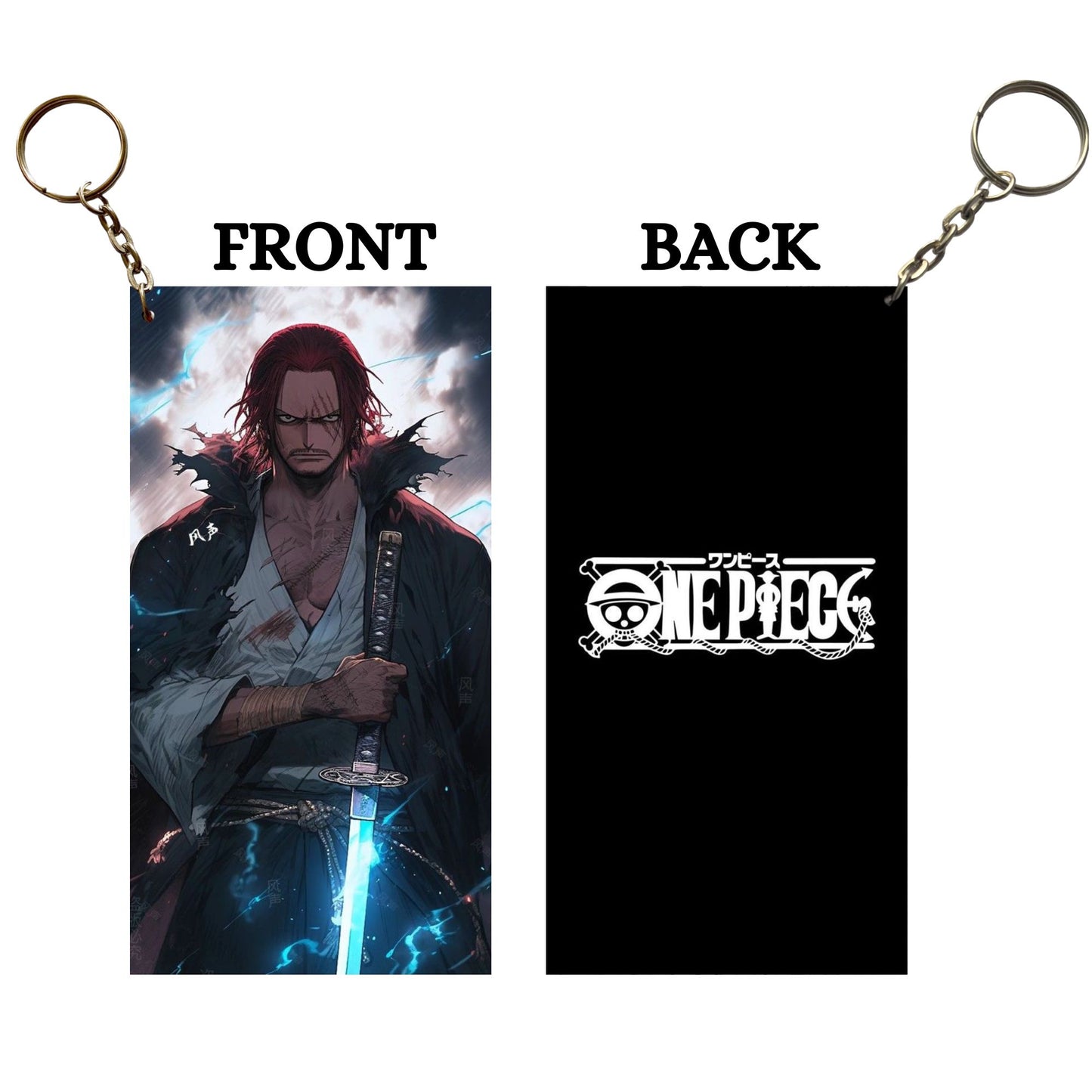 One Piece SHANKS Anime Keychain