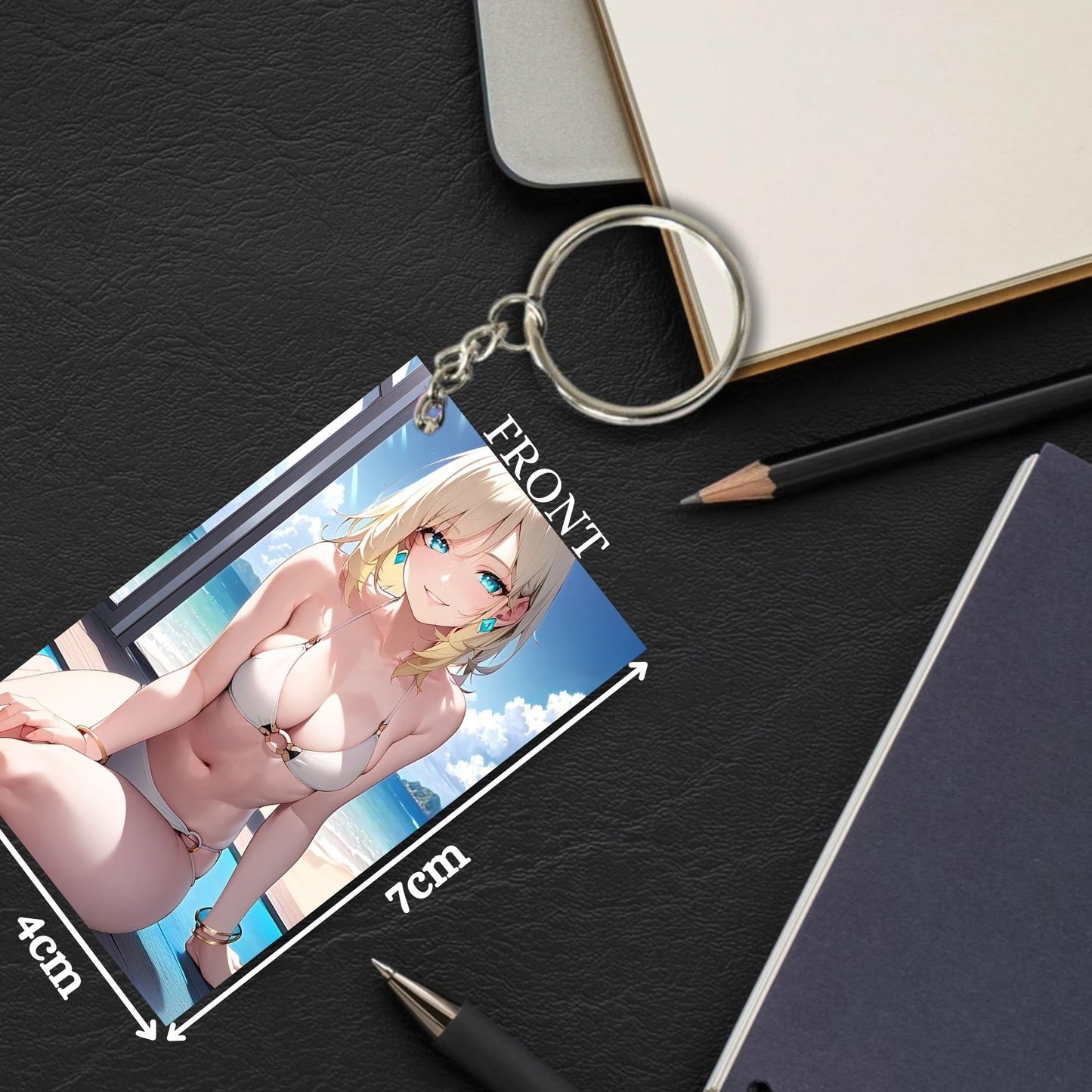 HENTAI Anime Unique Style 4 pcs Combo Keychain