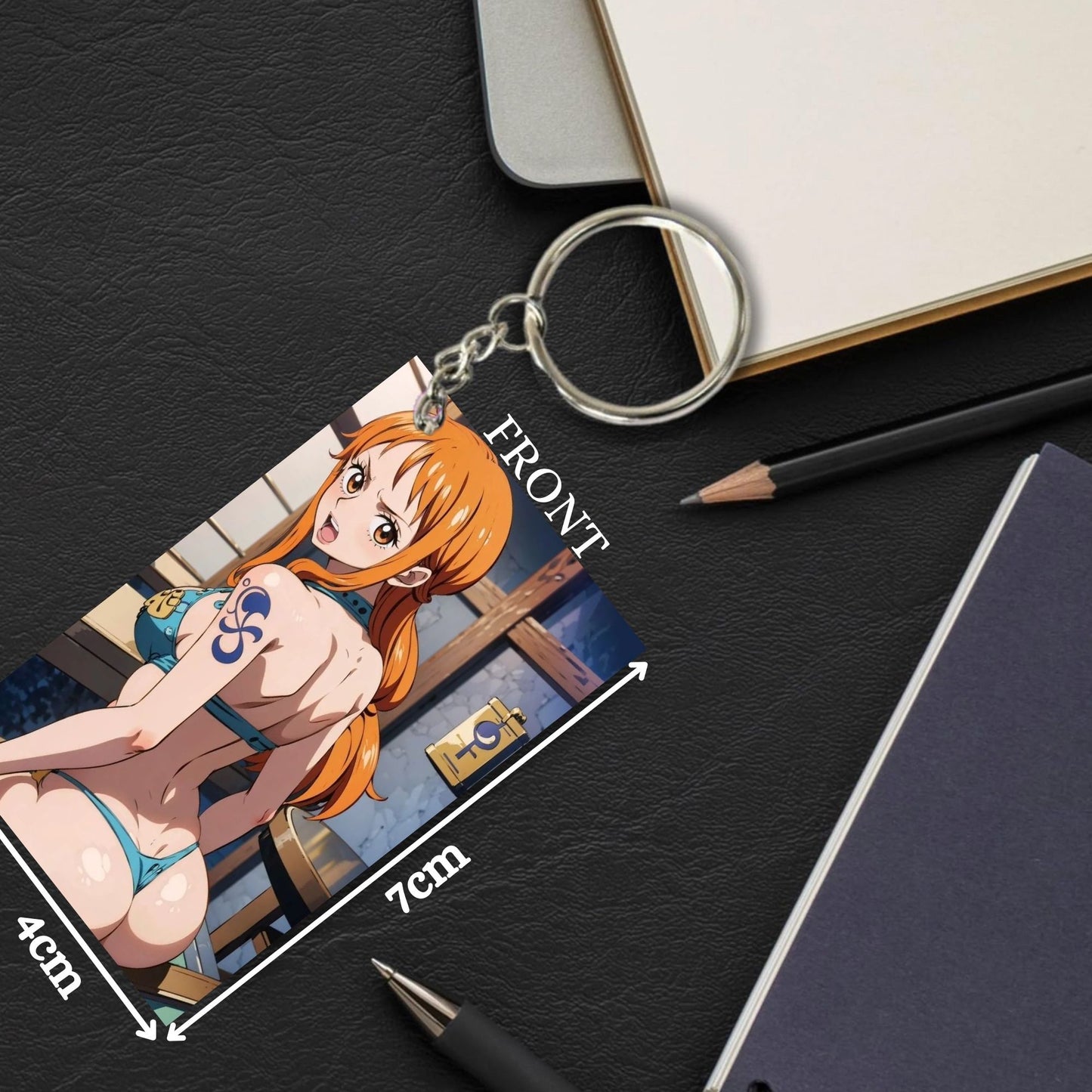 HENTAI Anime Unique Style 4 pcs Combo Keychain