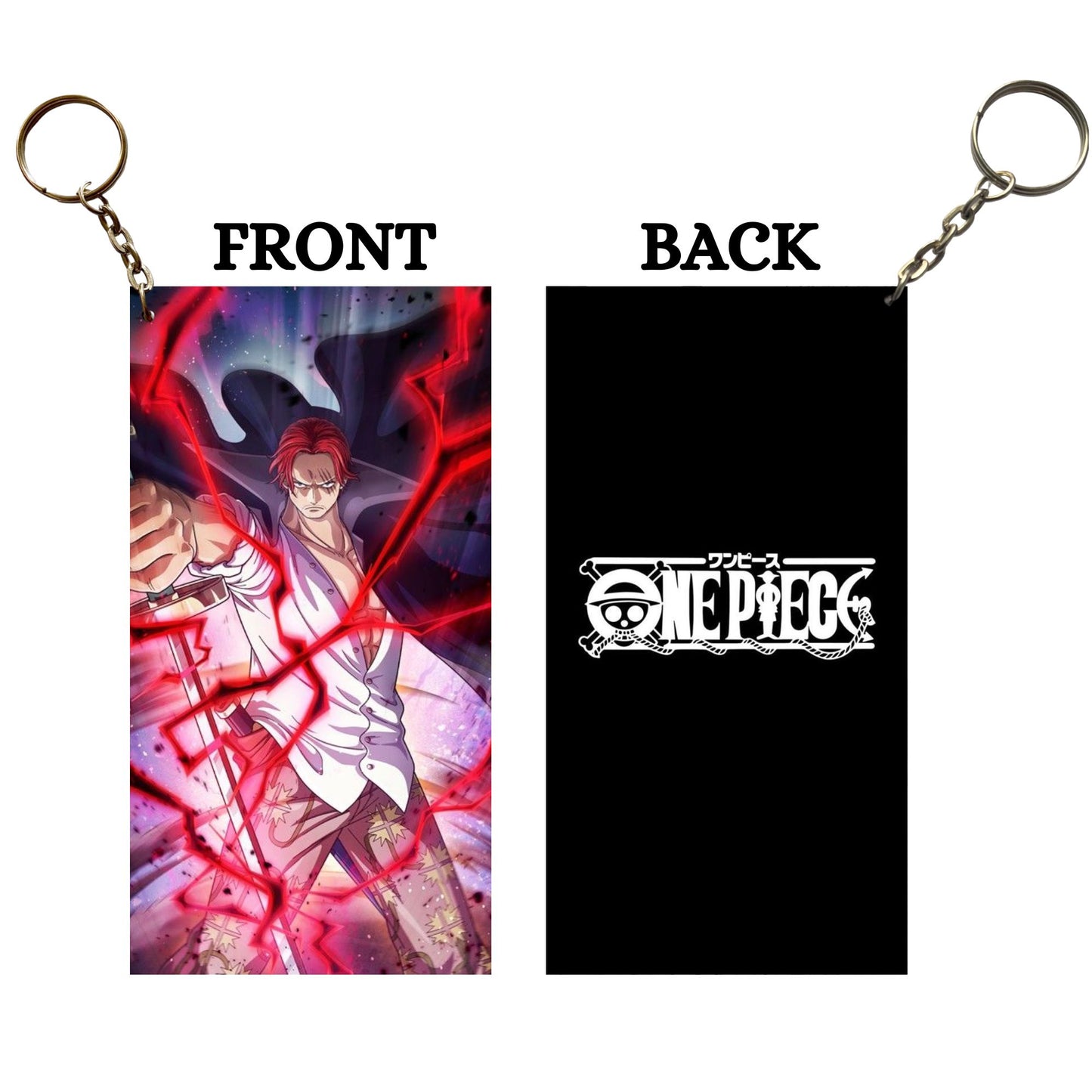 One Piece SHANKS Anime Keychain