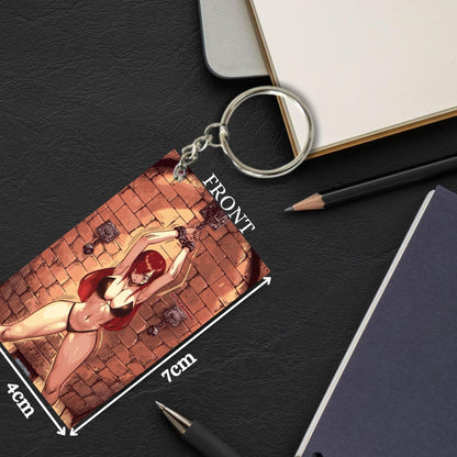 HENTAI Anime Unique Style 4 pcs Combo Keychain