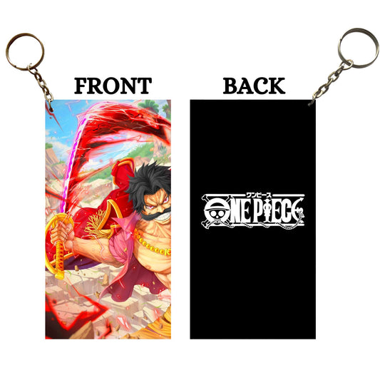 One Piece ROGER Anime Keychain