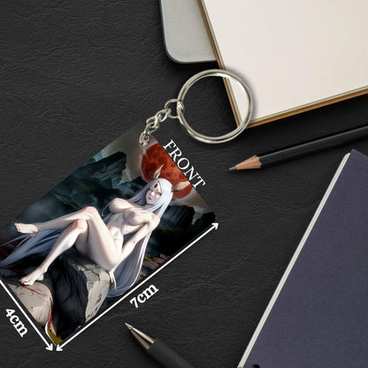 HENTAI Anime Unique Style 4 pcs Combo Keychain