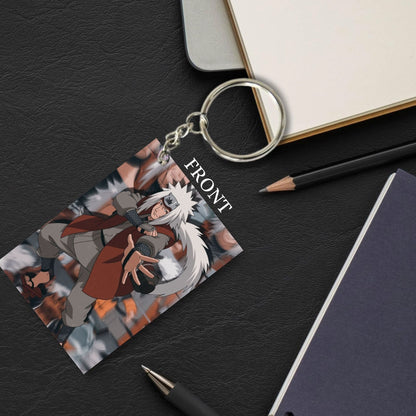 NARUTO Anime Unique Style 4 pcs Combo Keychain