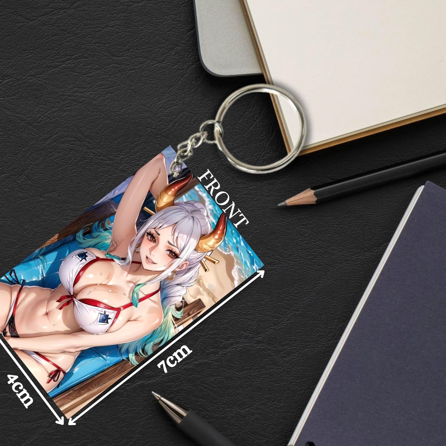 HENTAI Anime Unique Style 4 pcs Combo Keychain