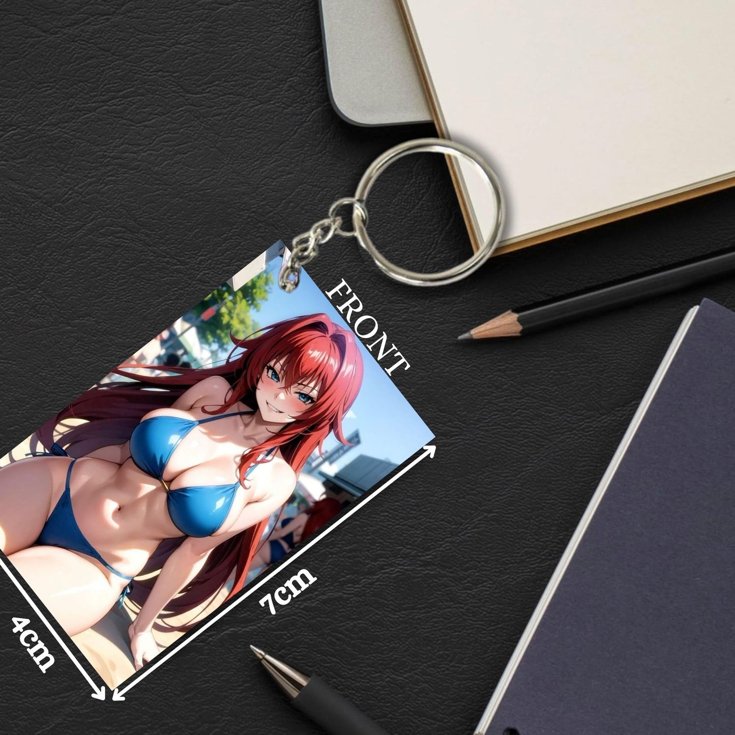 HENTAI Anime Unique Style 4 pcs Combo Keychain