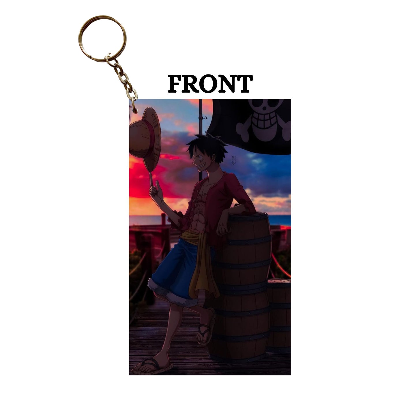 ONE PIECE LUFFY Anime Keychain