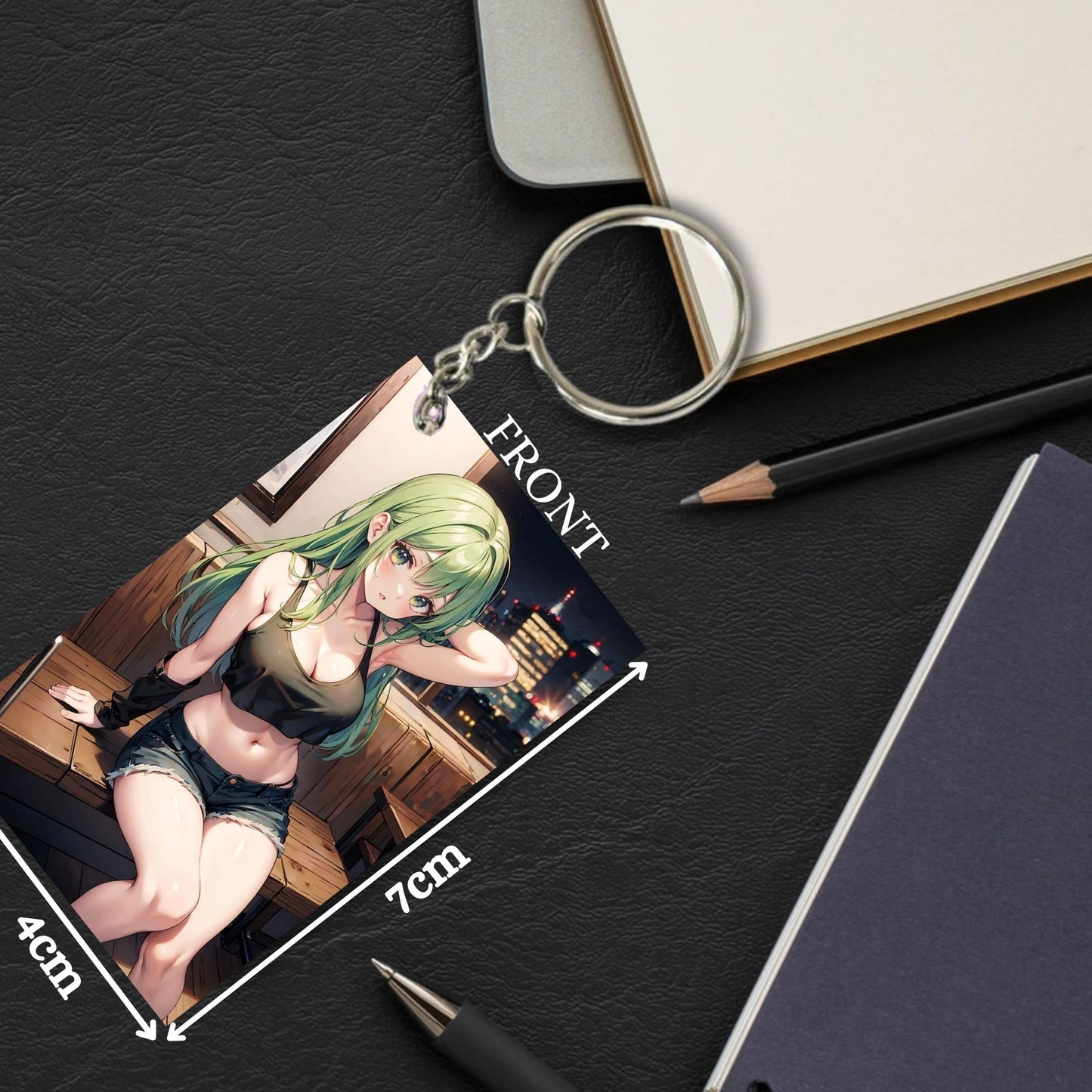 HENTAI Anime Unique Style 4 pcs Combo Keychain