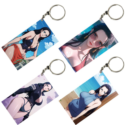 HENTAI Anime Unique Style 4 pcs Combo Keychain